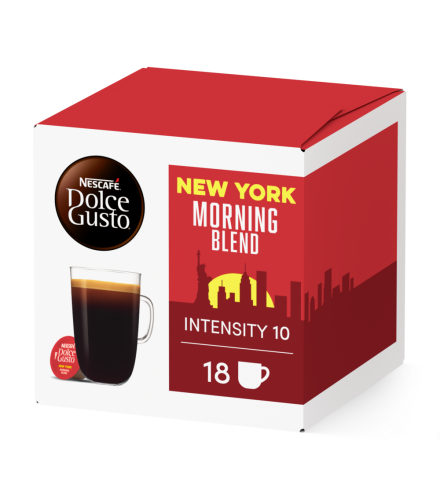 Doos van 18 NESCAF&Eacute; Dolce Gusto New York Morning Blend 18 Capsules capsules