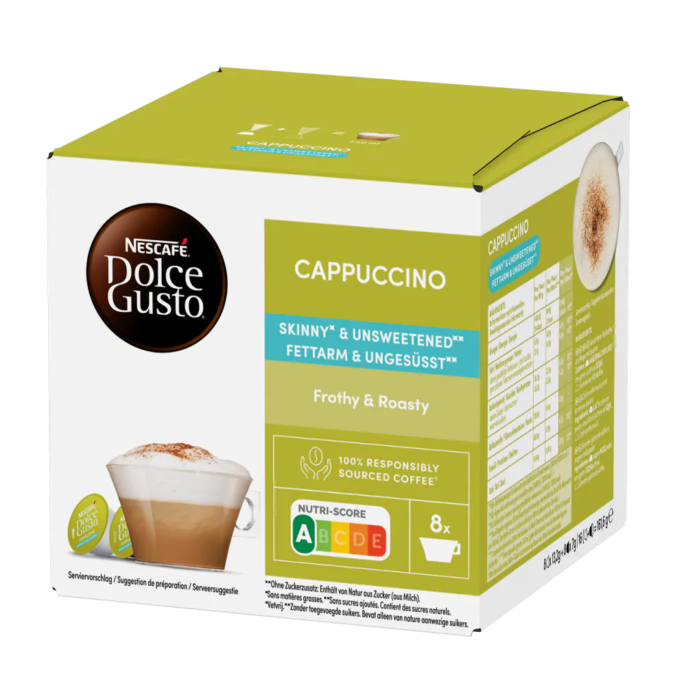 Cappuccino Skinny Capsules NESCAFE Dolce Gusto