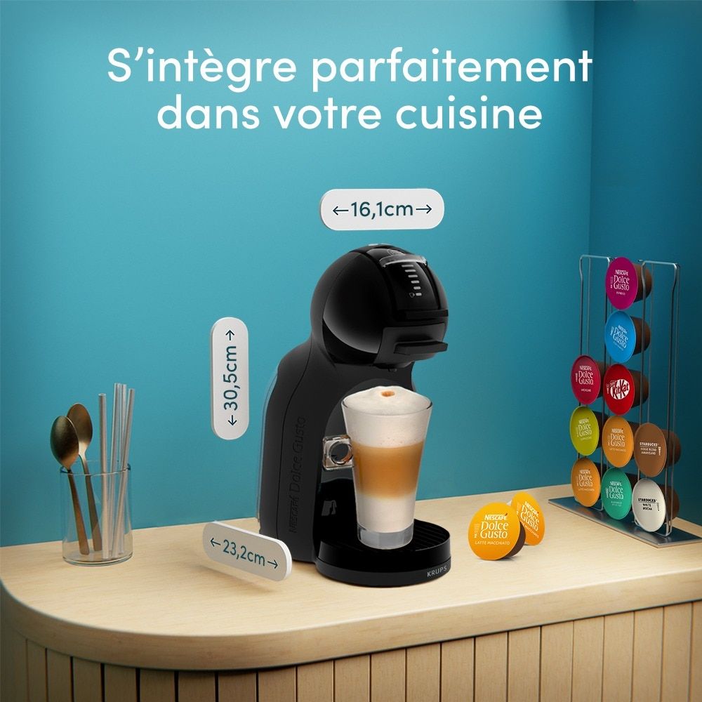 Machine à café à capsules Mini Me 2 avec latte macchiato