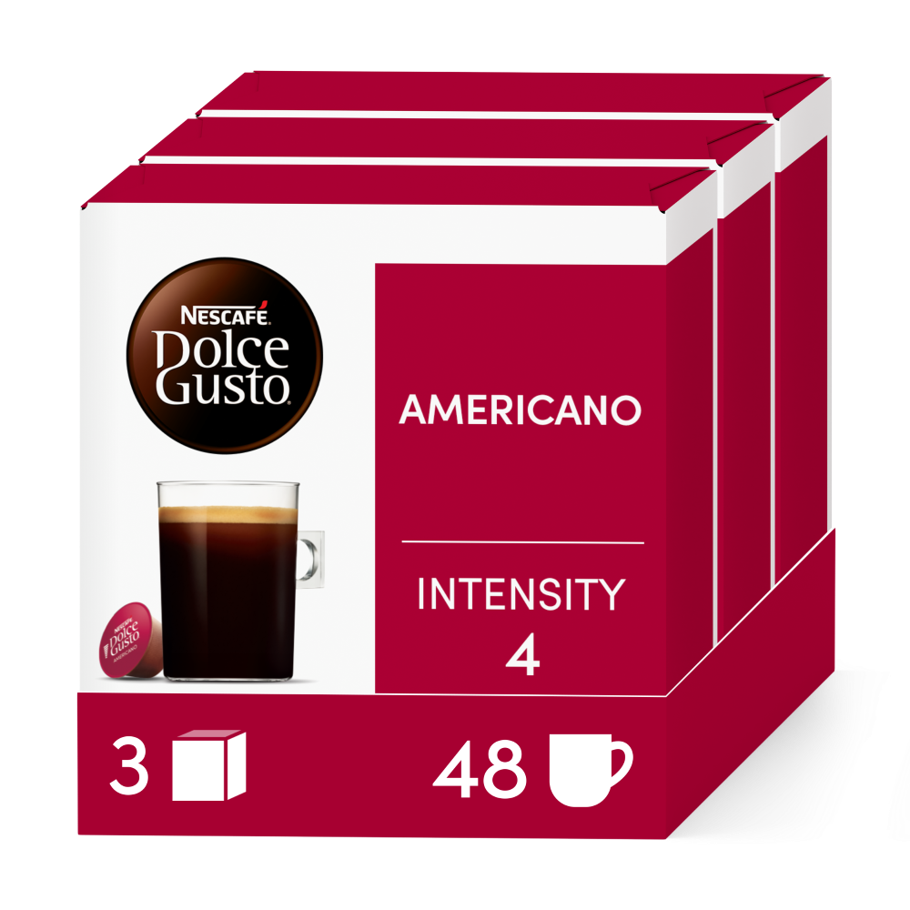 Pack Avantage Americano 48 Capsules NESCAFÉ Dolce Gusto