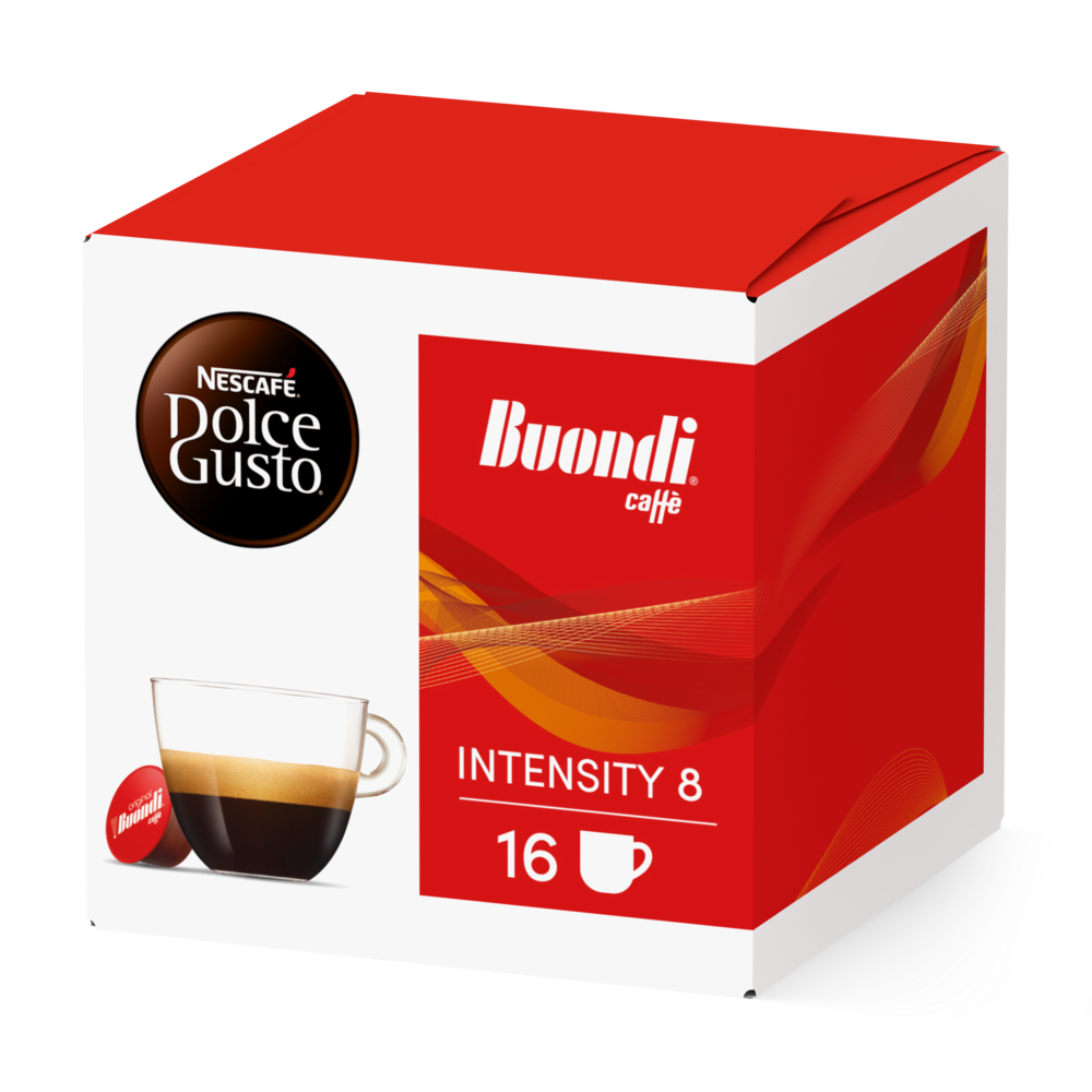 Doos van 16 NESCAFÉ Dolce Gusto Buondi 16 Capsules capsules