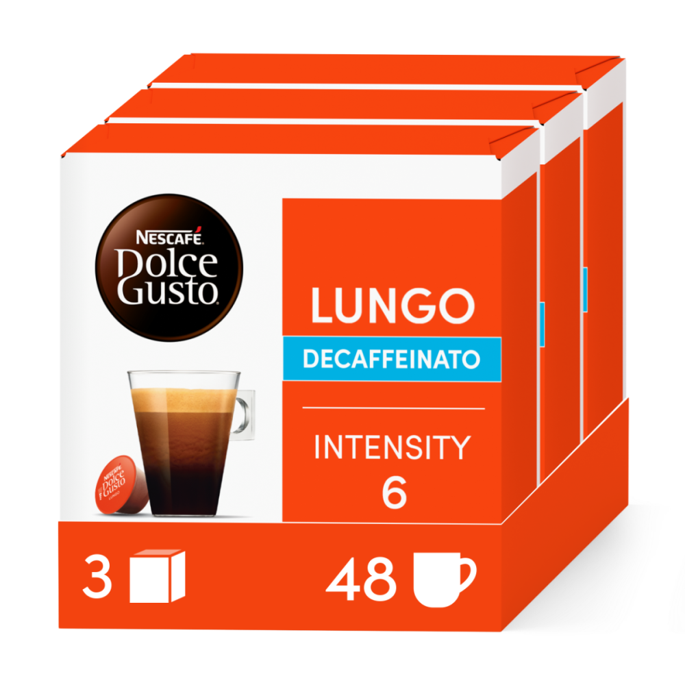Espresso Decaffeinato voordeelpack 48 capsules NESCAFÉ Dolce Gusto
