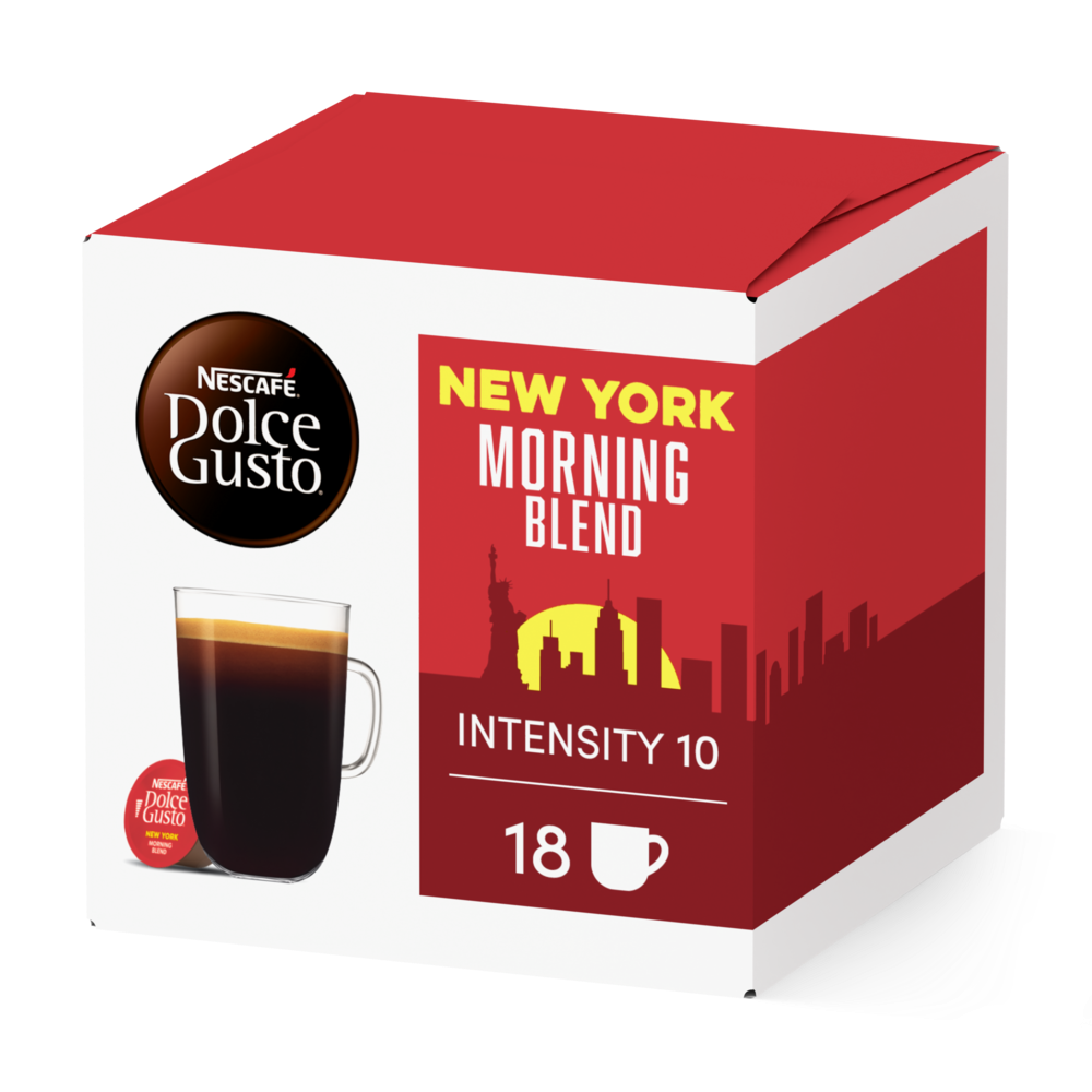 Boîte de 18 capsules New York Morning Blend 18 Capsules NESCAFÉ Dolce Gusto