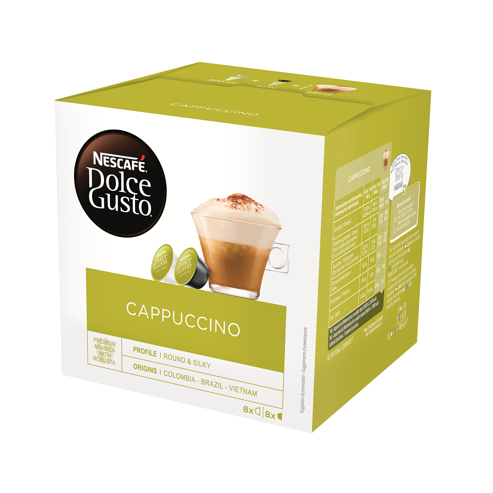 Cappuccino Capsules caf NESCAF Dolce Gusto
