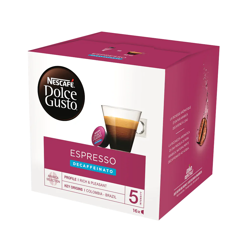 Pack Avantage Espresso Decaf 48 Capsules NESCAF Dolce Gusto