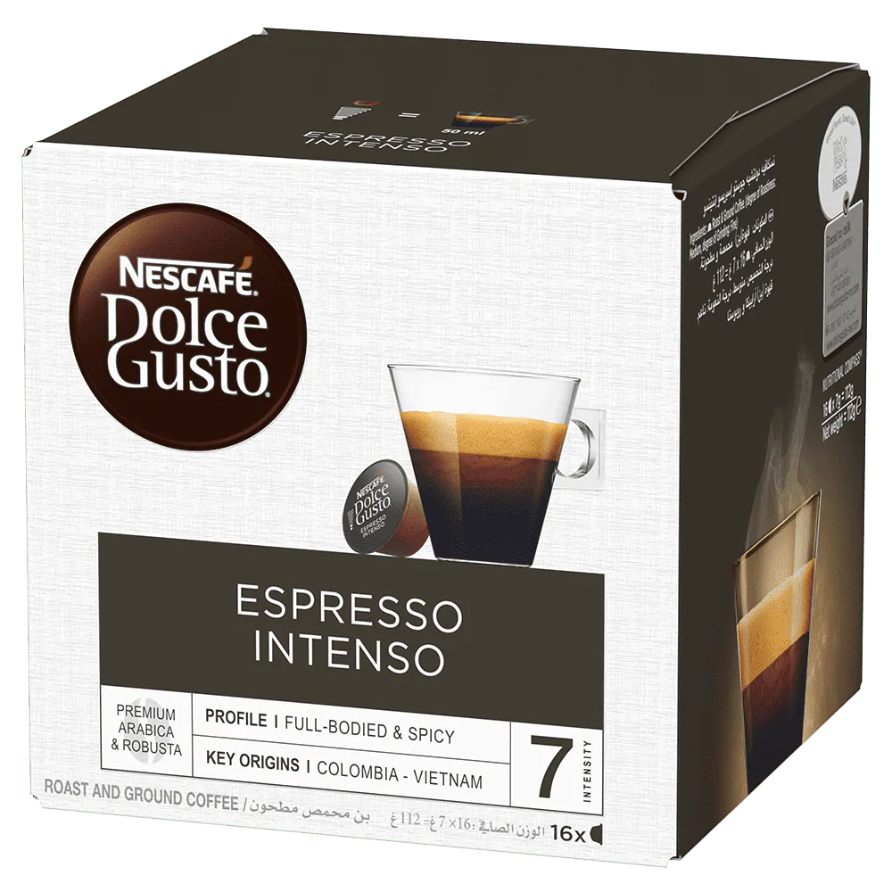 Espresso Intenso Capsules NESCAF Dolce Gusto