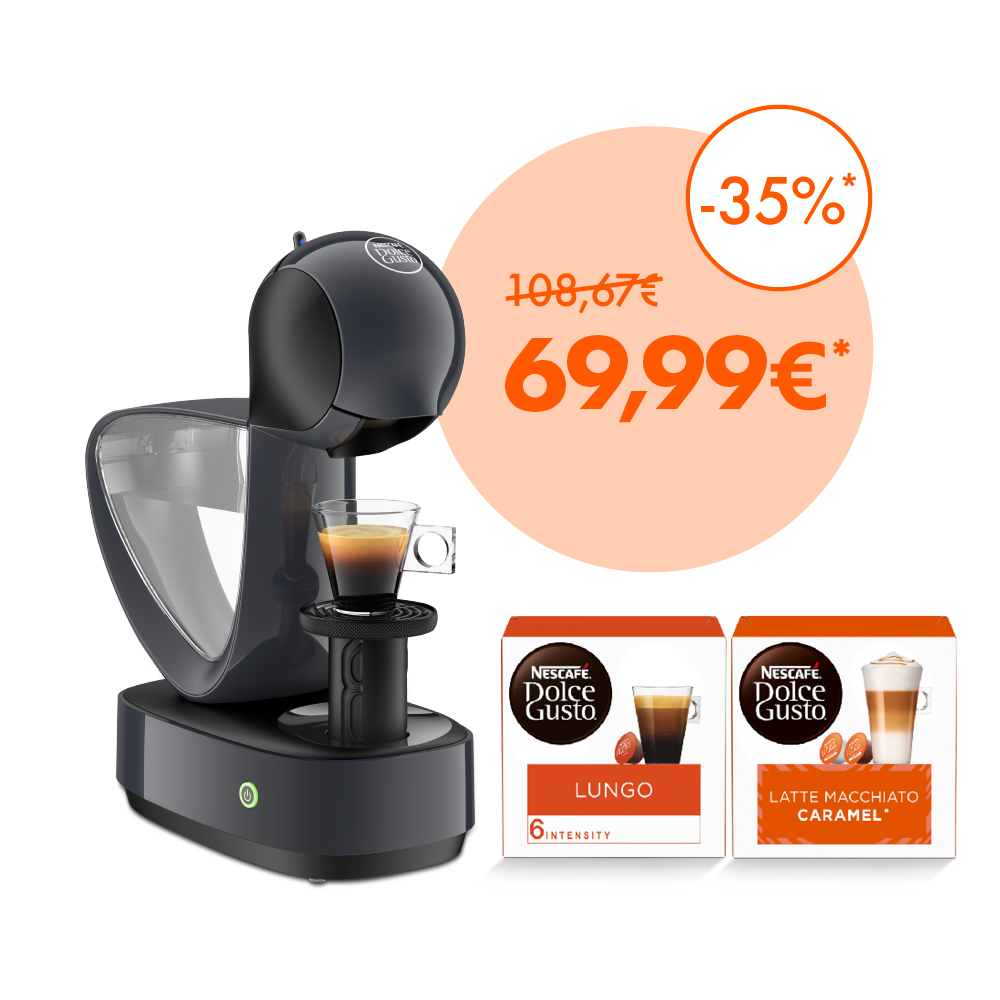Infinissima + Lungo + Latte Macchiato Caramel