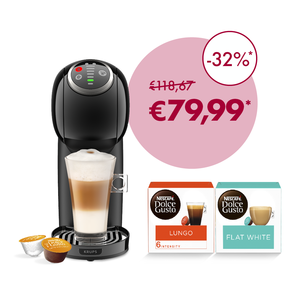 Genio S Plus + Lungo + Flat white