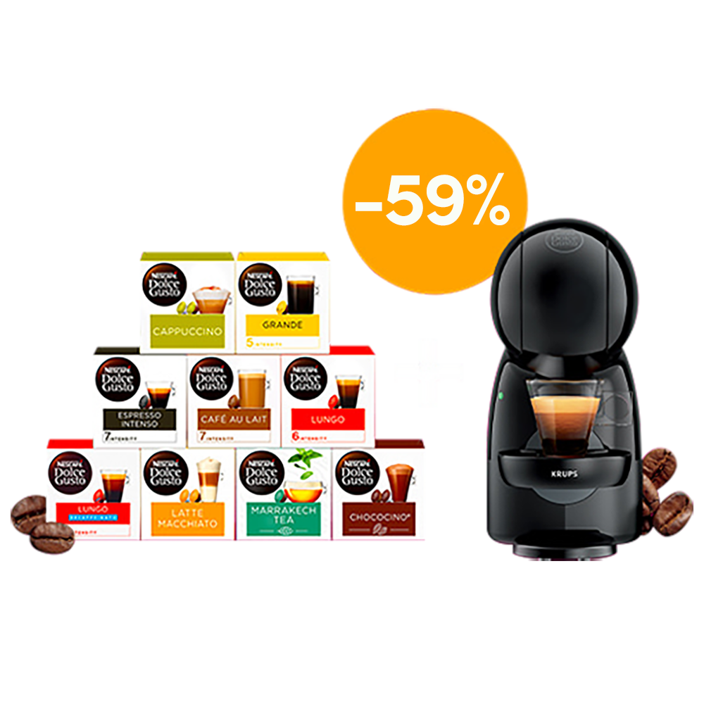 BLACK FRIDAY 1 PICCOLO XS MACHINE & 9 DOZEN CAPSULES