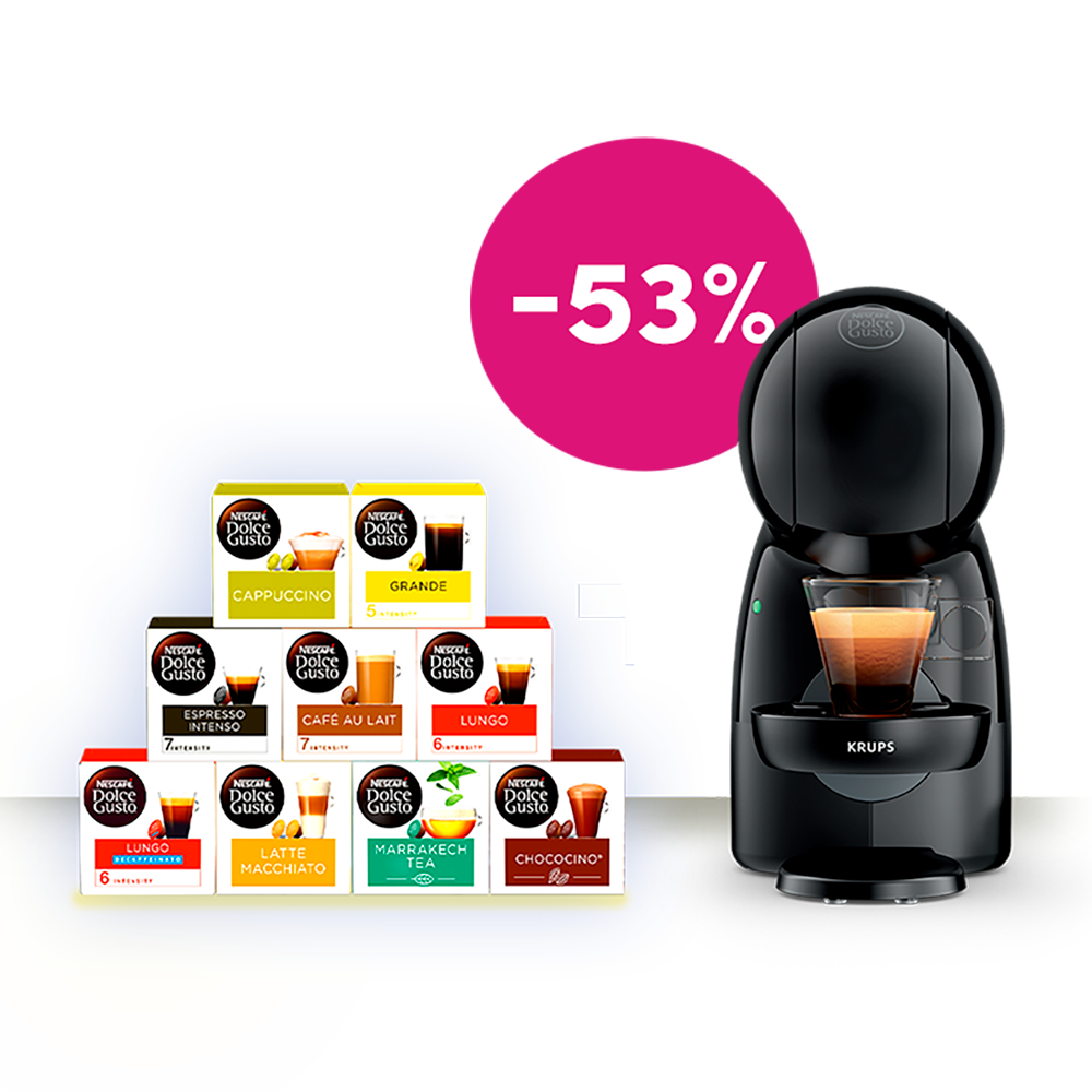 PACK EKIVITA 1 PICCOLO XS MACHINE & 9 BOÎTES DE CAPSULES