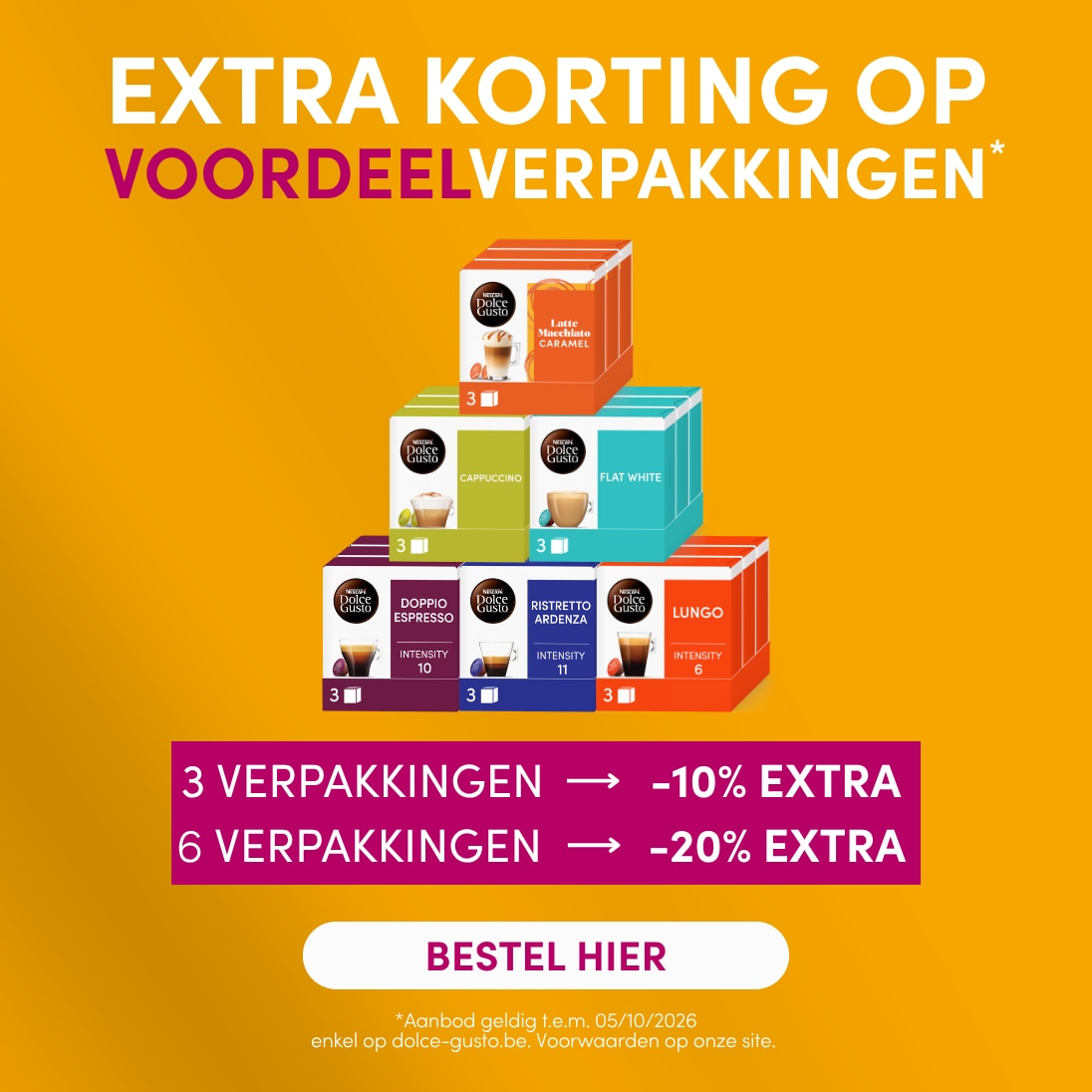 HP square 1096x1096 - BENL - advantage packs extra% HP
