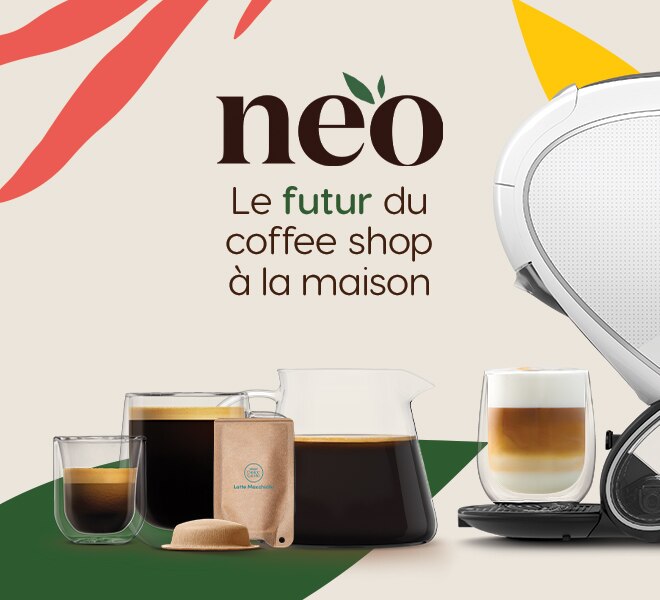 Bannière avec des produits NEO