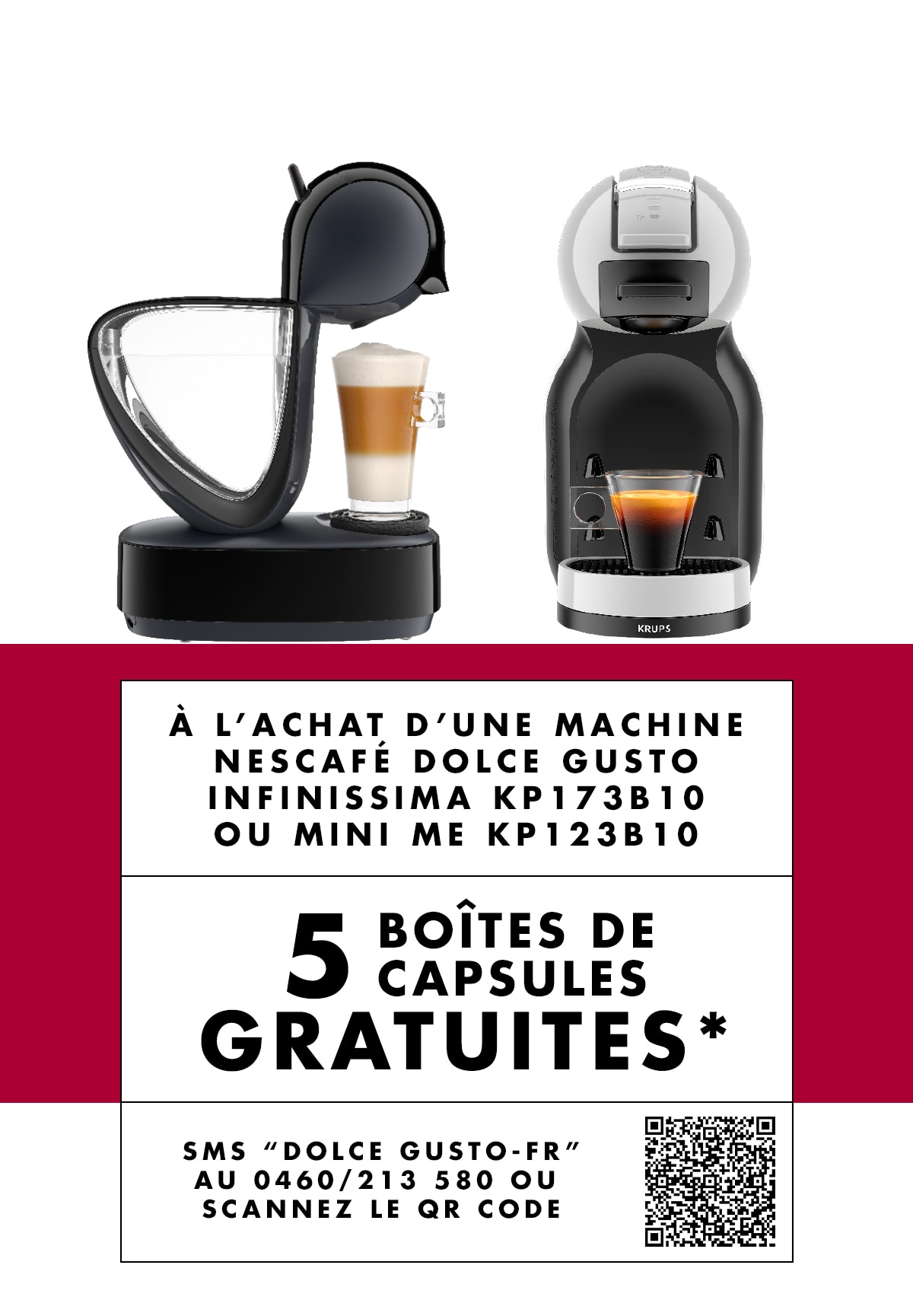 1 machine piccolo + 10 boites de capsules - 49,99*€