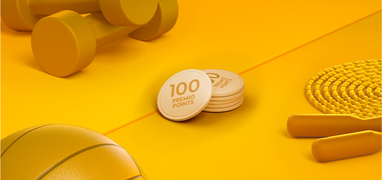 PREMIO punten om in te wisselen voor een brede selectie cadeaus